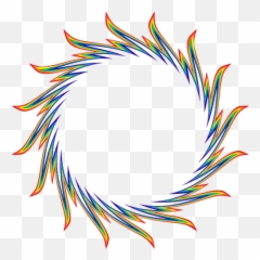 Ring Of Flames - Art Circle Design Emoji,Engagement Ring Emoji
