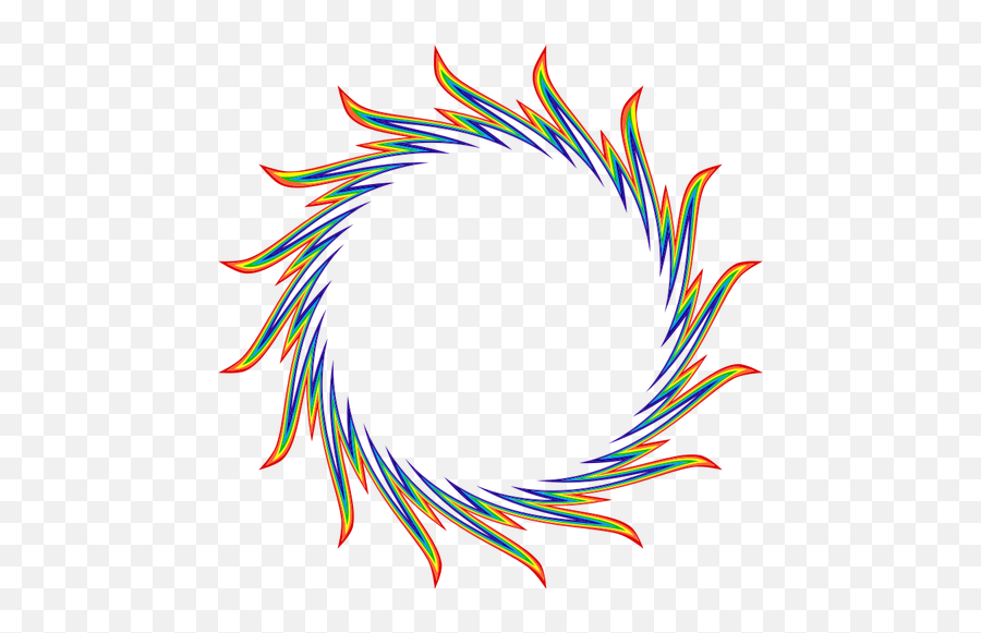 Ring Of Flames - Art Circle Design Emoji,Engagement Ring Emoji