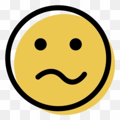 Smiling Emotion Confused Interface People Feelings - Highlight Plz Don T Be Sad Logo Emoji