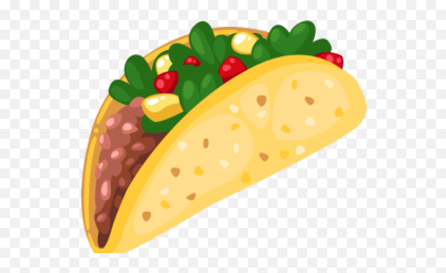 Taco Clipart Potluck - Taco Clipart Transparent Background Emoji,Tacos Emoji