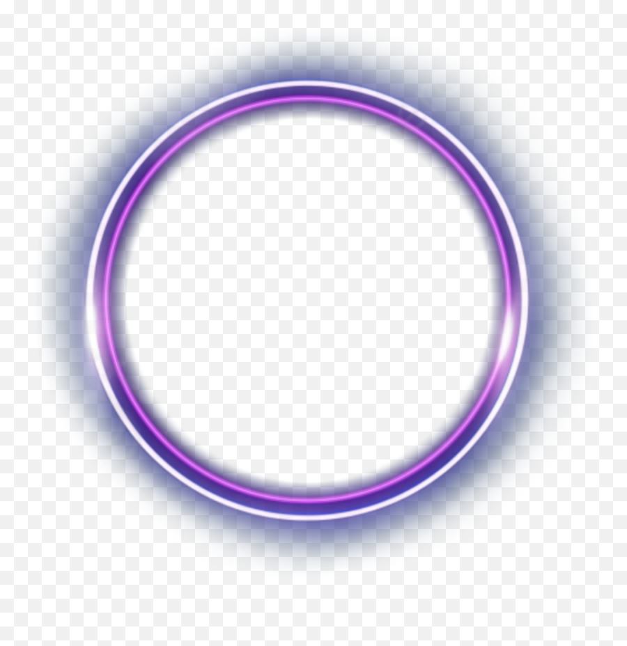 Neon Blue Halo Portal Circle Head Crown - 9 Plate Emoji,Portal Emoji