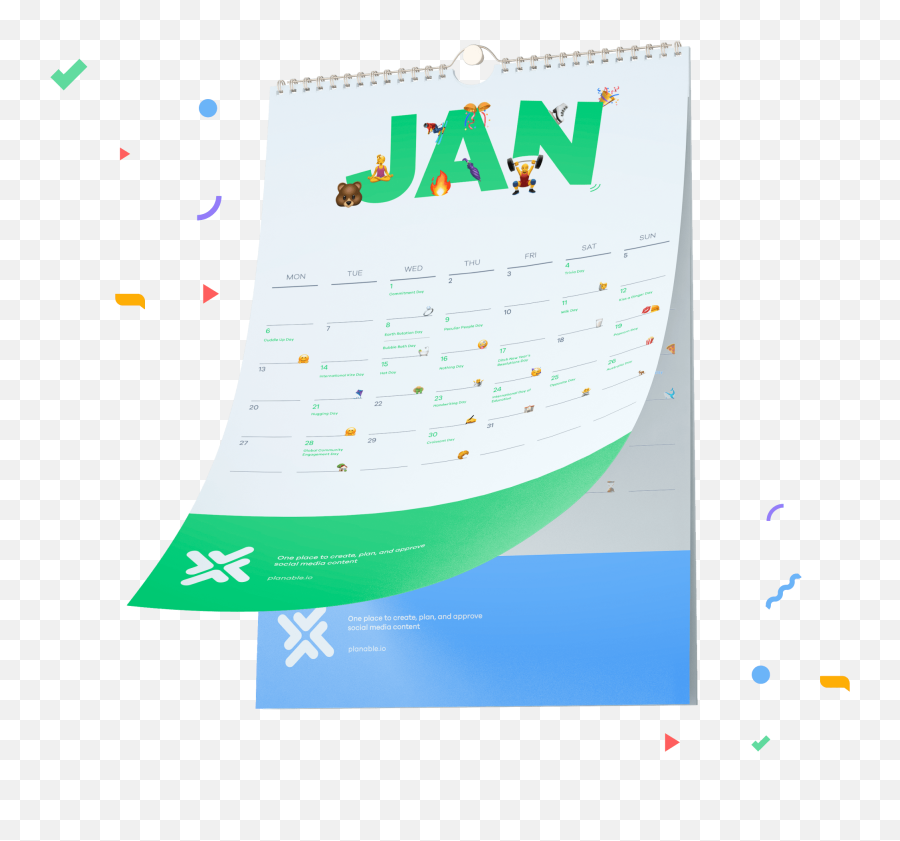 2020 Emoji Calendar - Display Device,Calendar Emoji Png