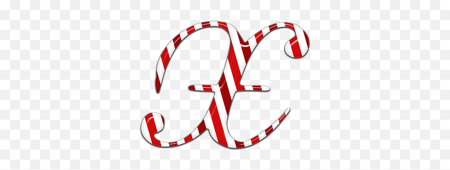 Download Free Photo Of Candycane Letter X Text Candy - Calligraphy Emoji,Candy Cane Emoji