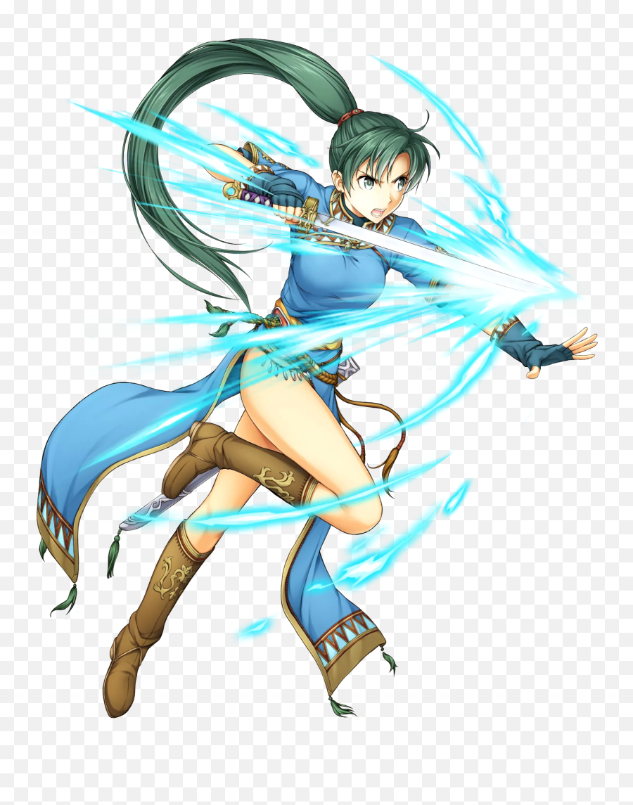 Lyn From Fire Emblem Png Image With No - Lyn Fire Emblem Sword Emoji,Fire Emblem Emojis