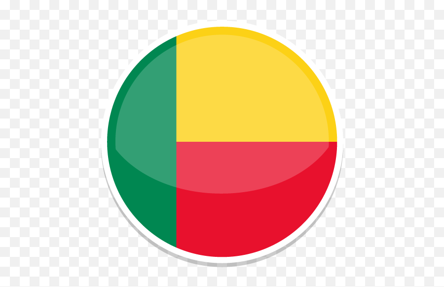 Benin Icon - Round Icon Flags Colombia Emoji,Algeria Flag Emoji