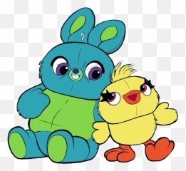 Toy Story 4 - Ducky And Bunny Drawing Emoji