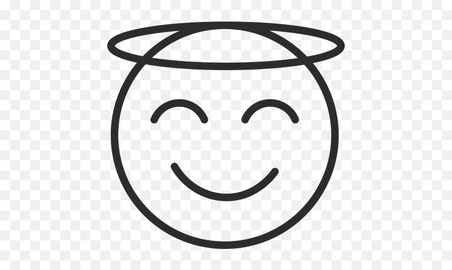 Smiling Face With Halo - Smiley Emoji,Halo Emoticon