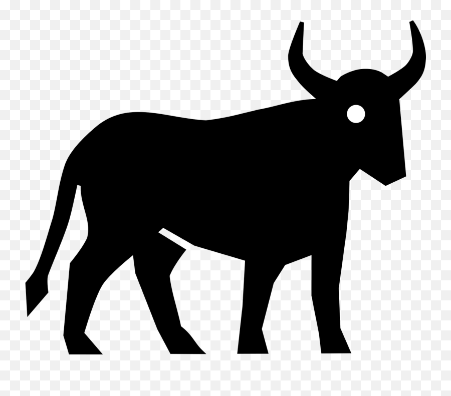 Taurus Zodiac Free Vector Graphics - Jautis Zodiakas Emoji,Horoscope Signs Emoji