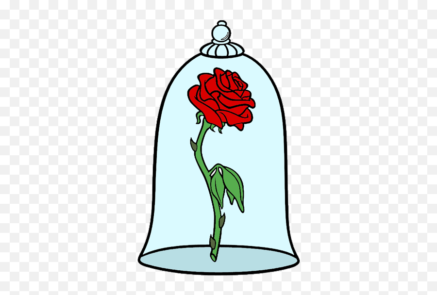 13381 Rose Free Clipart - Beauty And The Beast Belle Rose Emoji,Wilted Rose Emoji