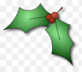 Holly Christmas Xmas - Clip Art Emoji
