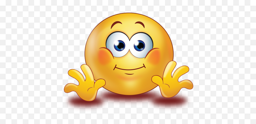 Confused Big Eyes Open Hands Emoji - Smiley,Hand On Head Emoji