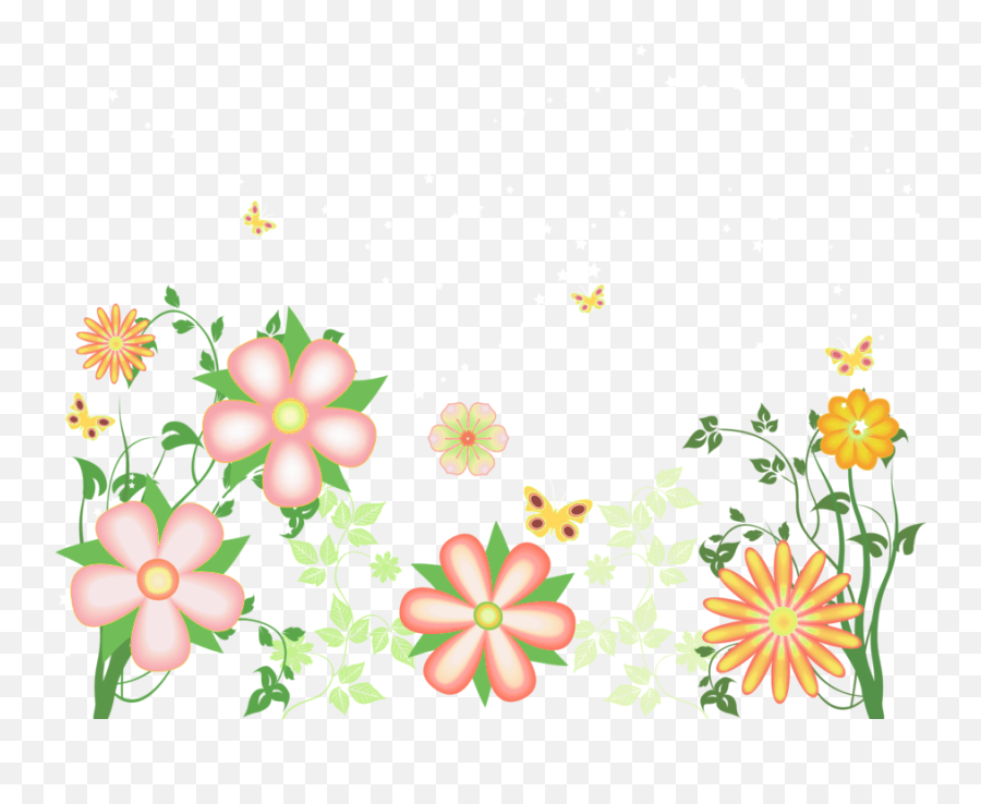 Free Flowers Transparent Background - Transparent Background Flower Png Transparent Emoji,Flower Emoji Background