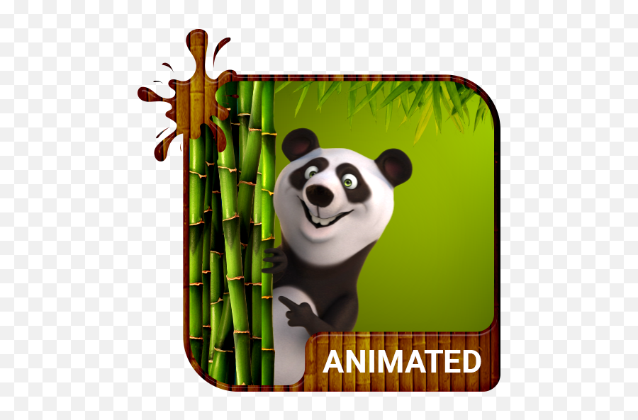 Download Panda Animated Keyboard Live Wallpaper 2 - Animation Emoji,Panda Emoji