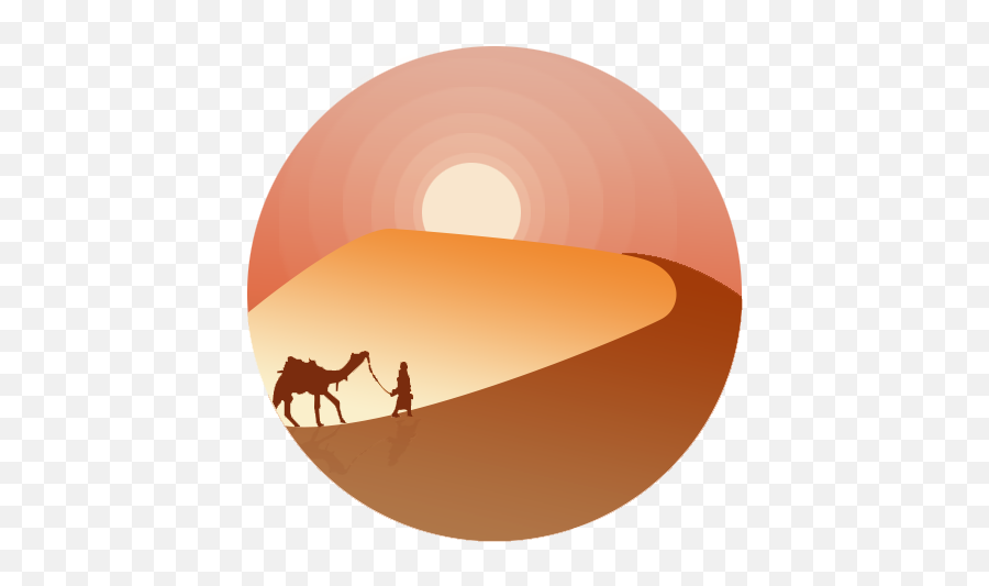 Desert Clipart Desert Wallpaper Desert Desert Wallpaper - Circle Emoji,Desert Emoji