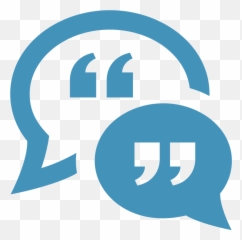 Quotation Marks Symbol Copy And Paste - Testimonial Transparent Emoji