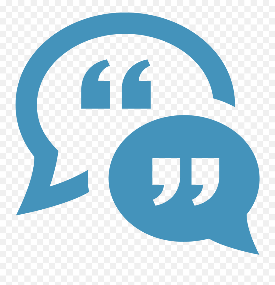 Quotation Marks Symbol Copy And Paste - Testimonial Transparent Emoji,Copypastecharacter Emojis