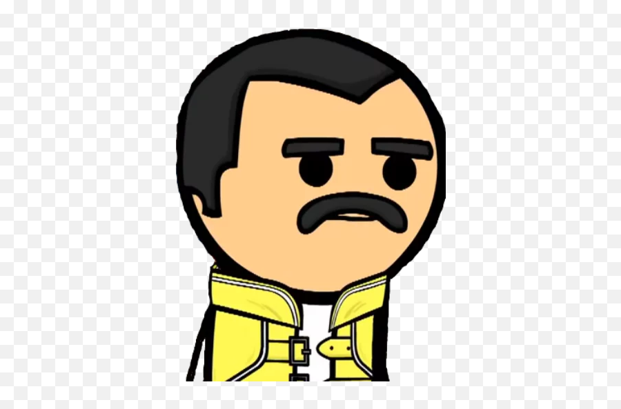 Freddie Mercury Stickers For Telegram - Cartoon Emoji,Mercury Emoji