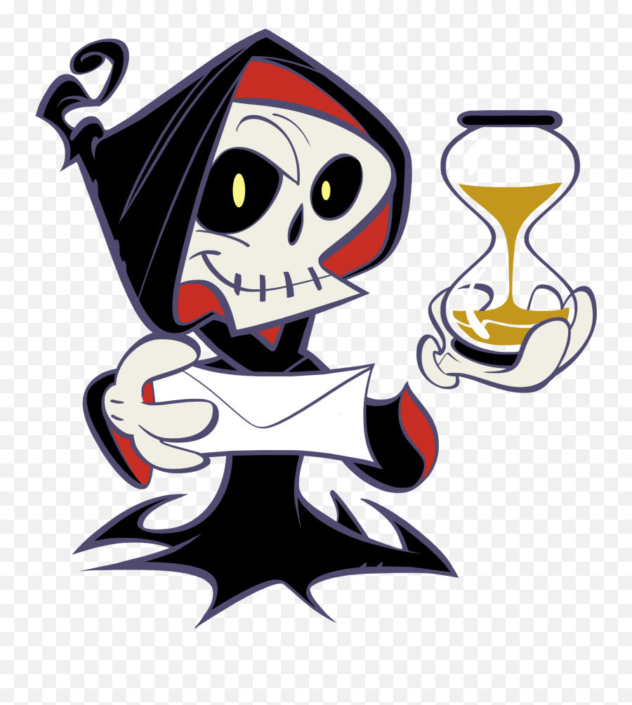 The Best Free Email Clipart Images - Grim Reaper Chibi Death Emoji,Grim Reaper Emoji