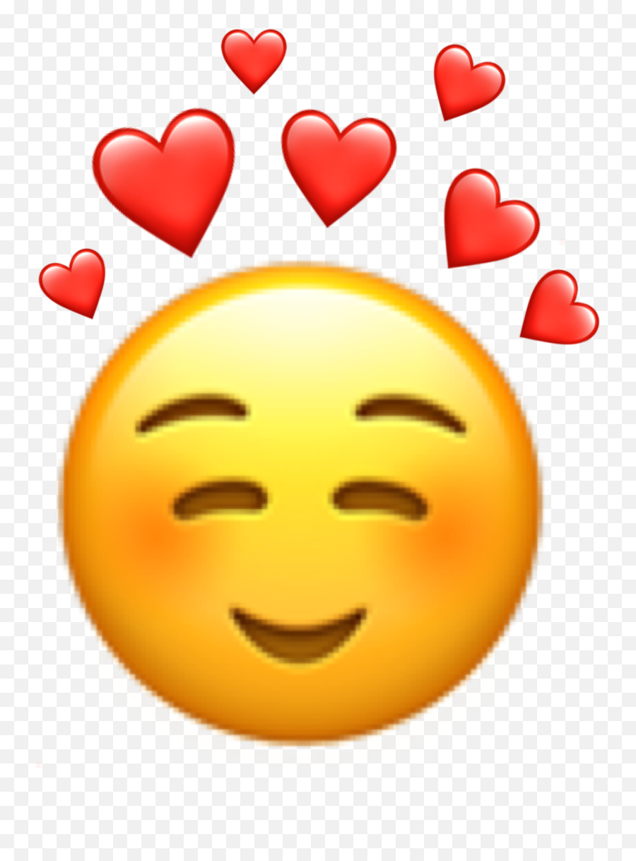 Emoji Sticker - Heart Face Emoji,Heart Face Emoticon