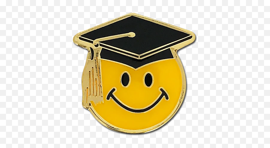 Smiley Scholar Badge - Emblem Emoji,Hunting Emoticon