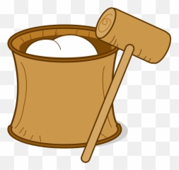 Mochitsuki - Rice Steamed and Pounded to Make Cakes clipart Pounding Clipart Emoji