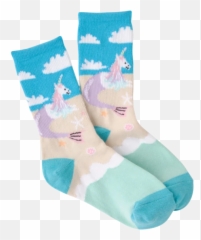 New Arrivals Socks - Sock Emoji,Teal Ribbon Emoji
