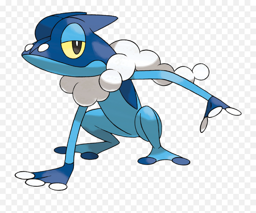 Best Hd Pokemon X And Y Coloring Pages Frogadier Design - Pokemon Frogadier Emoji,Dory Fish Emoji