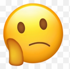 Bored Emoji Sticker - Worried Emoji Gif Transparent,Bored Emoji