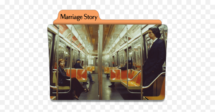 Marriage Story 2019 Folder Icon - Designbust Two Point Perspective Movie Scene Emoji,Marriage Emoji