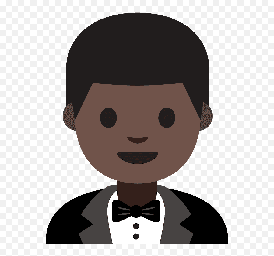 Person In Tuxedo Emoji Clipart - Human Skin Color,Person Emojis