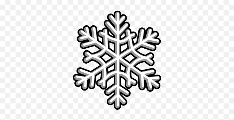 Snowflake - Copo De Nieve Dibujo Emoji,Snowflake Emoji Png
