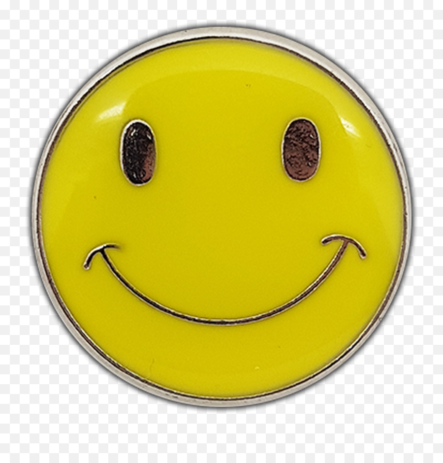 Best Friend Yellow Pin Badge - Happy Emoji,Friend Emoticon