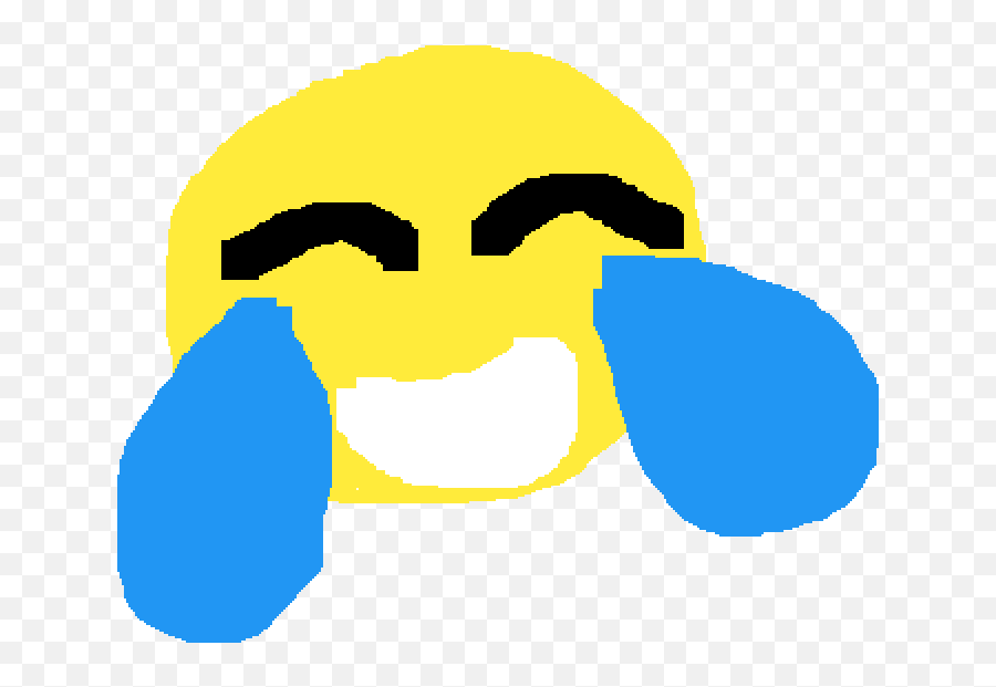 Pixilart - Clip Art Emoji,Smiling Crying Emoji