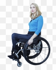 Wheelchair Women Woman - Person In Wheelchair Png Emoji,Wheelchair Emoji Meme