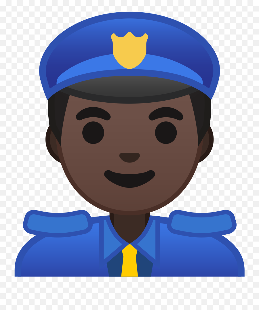 Police Officer Emoji Transparent Png - Emoji Policial Png,Officer Emoji
