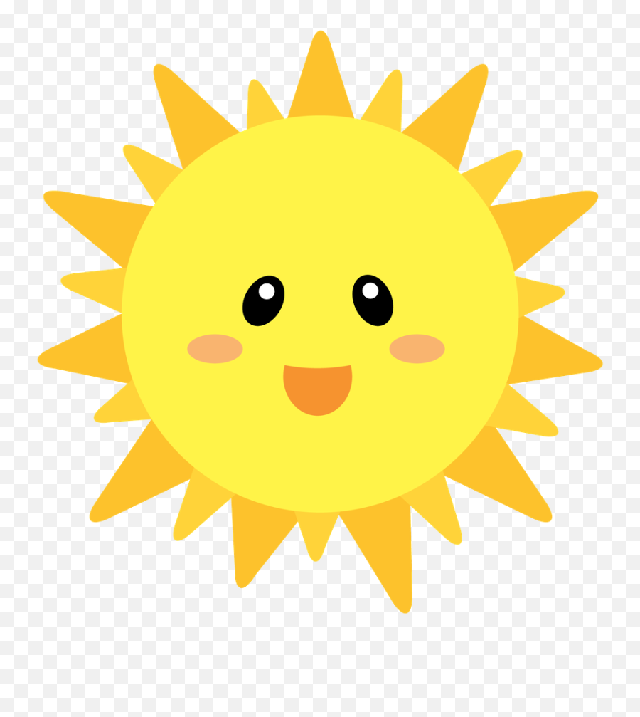 Sun Cute Clipart Png - Cute Sun Clipart Png Emoji,Sun Fire Emoji