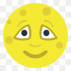 Emojione1 1f31d - Smile Stickers Hd Emoji,Wide Eye Emoji