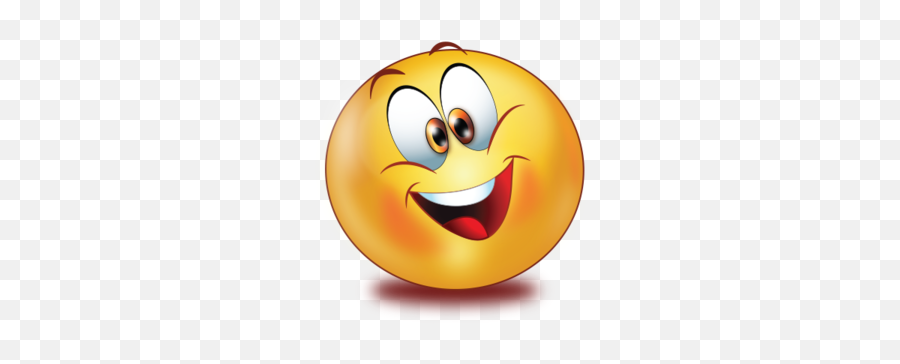 Excited Smile Emoji - Excited Emoji Transparent Background,Excited Emoticon
