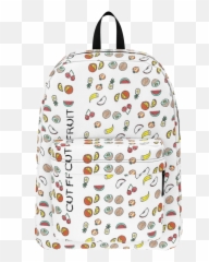 Cut Fruit Backpack - Garment Bag Emoji,Emoticon Backpack