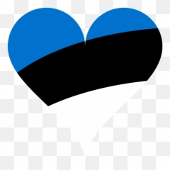 Love Heart Flag Estonia Free Pictures - Emoji
