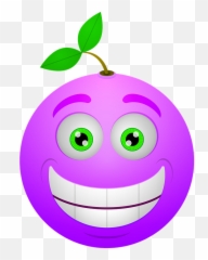 Smiley Berry Happy - Smiley Emoji,Banana Emoji