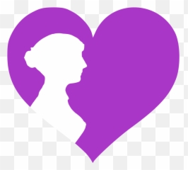 Women In Red Logo - Transparent Of Heart With Emoji