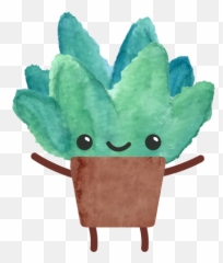 Happy Succulents - Illustration Emoji,Succulent Emoji