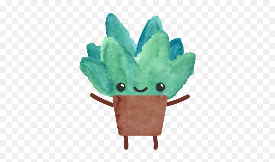 Happy Succulents - Illustration Emoji,Succulent Emoji