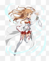 Sword Art Online Asuna Transparent - Sword Art Online Cosplay Emoji,Sword Art Online Emojis
