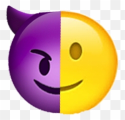 Dont Show Your Attitude Present It - Smiley Emoji