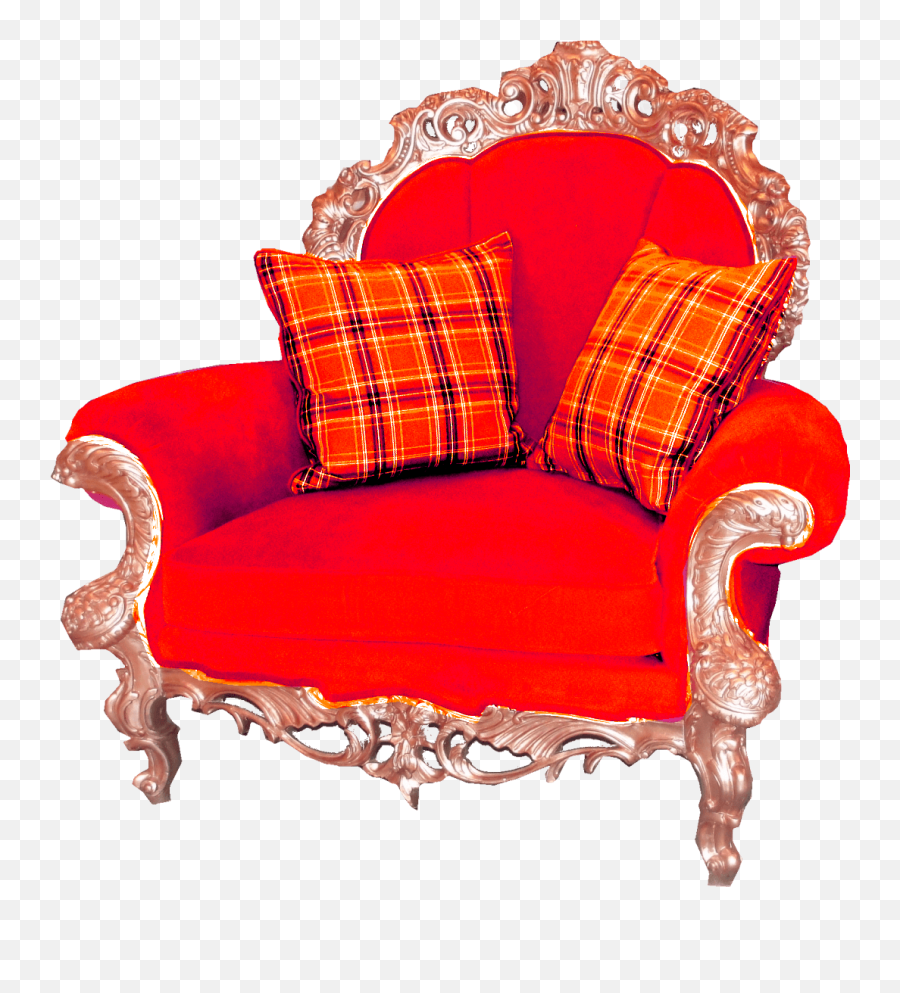 Download Free Red Armchair Png Image Emoji,Halo Emoji Pillow