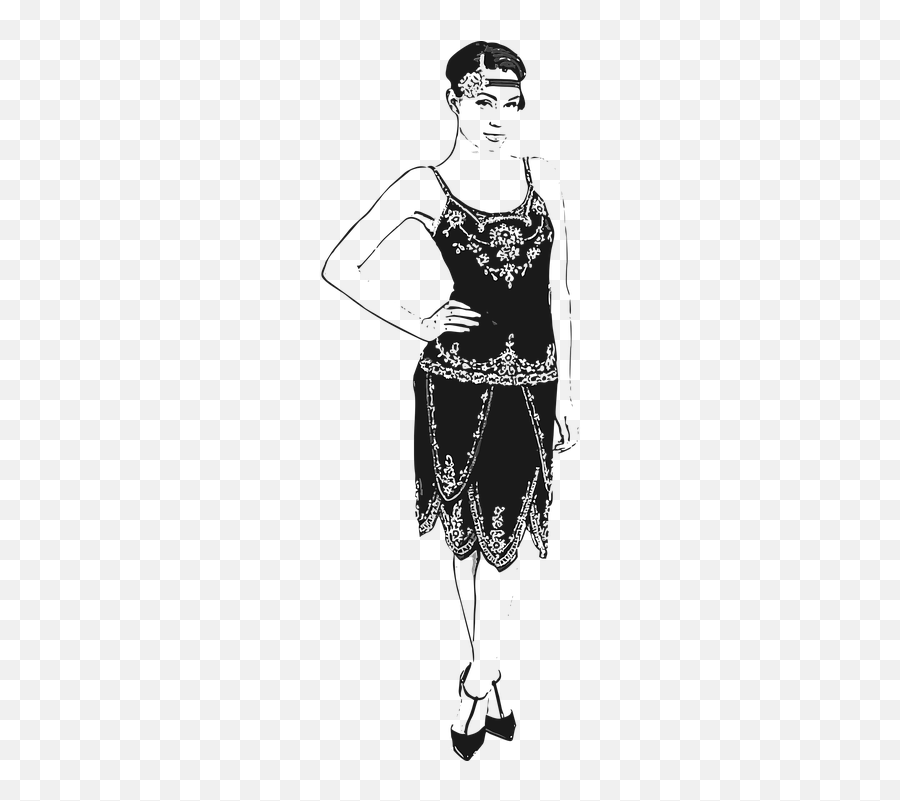 Dancer Charleston 1920 - Charleston Dance Png Emoji,Dancing Lady Emoji Costume