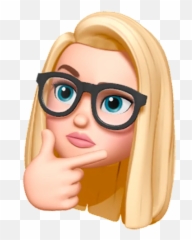 Girl Whatsapp Stickers - Blonde Emoji