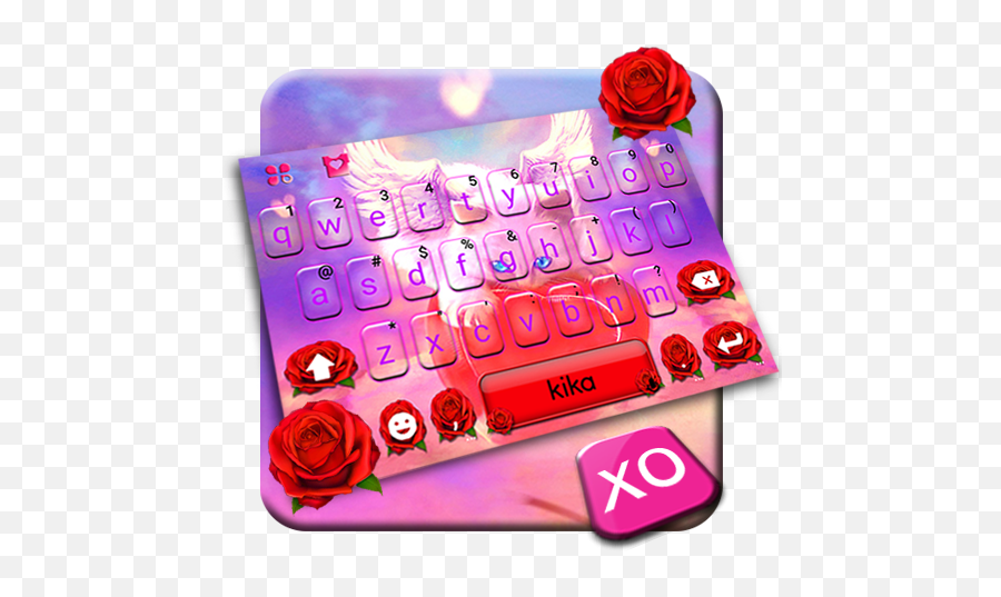 Valentine Xo Keyboard Theme U2013 Apps On Google Play - Computer Keyboard Emoji,Xo Emoji